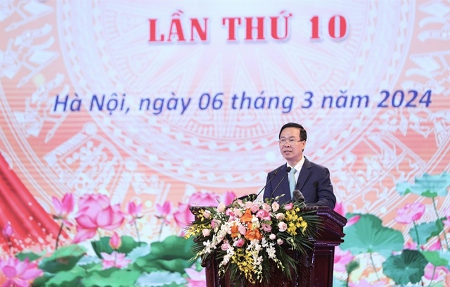 Chủ tịch nước Võ Văn Thưởng trao danh hiệu nghệ sĩ nhân dân, nghệ sĩ ưu tú- Ảnh 1.