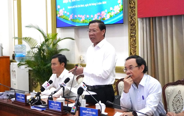 Chủ tịch Phan Văn Mãi: 'Xử lý ngay nhà thầu không nghiêm túc'- Ảnh 1.