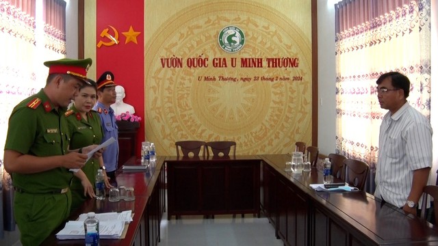 Cựu giám đốc Vườn quốc gia U Minh Thượng Phạm Quốc Dân bị khởi tố, bắt giam- Ảnh 1.