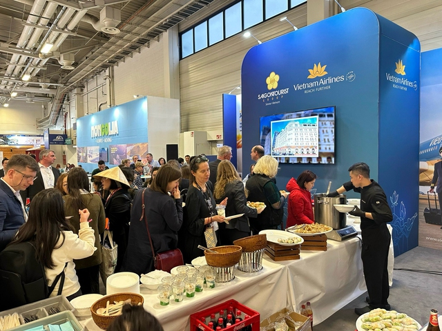 Hội chợ quốc tế ITB Berlin 2024, Saigontourist Group đẩy mạnh thị trường khách châu Âu- Ảnh 5.