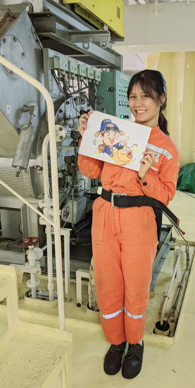 Đời thủy thủ - Bước chân trên sóng cả: Nữ thủy thủ Việt  trên tàu viễn dương- Ảnh 3.