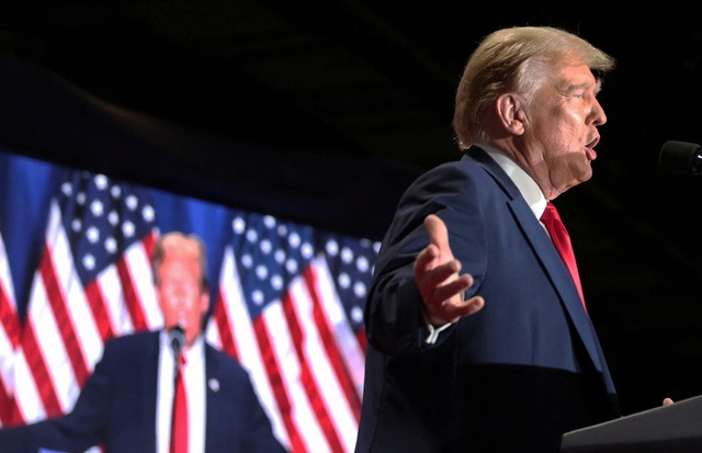 Ông Trump 'đặt cược' với nữ nhà báo về vụ kiện phỉ báng- Ảnh 1. Ông Trump 'đặt cược' với nữ nhà báo về vụ kiện phỉ báng- Ảnh 1.