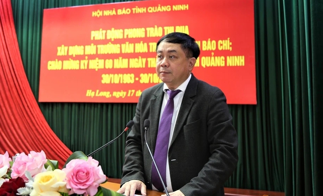 Chủ tịch Hội Nhà báo tỉnh Quảng Ninh giữ chức Bí thư Thành ủy Uông Bí- Ảnh 1.