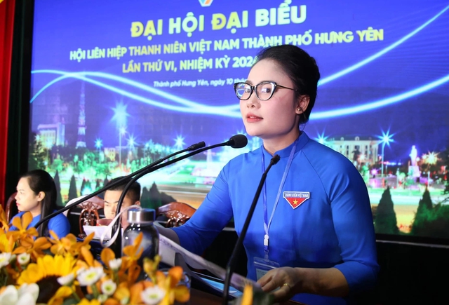 Chị Phạm Thị Loan được hiệp thương giữ chức Chủ tịch Hội Liên hiệp thanh niên Việt Nam TP.Hưng Yên khóa VI
