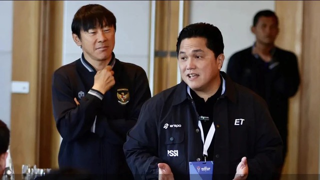 Ông Erick Thohir - chủ tịch PSSI muốn Indonesia vào tốp 100 thế giới