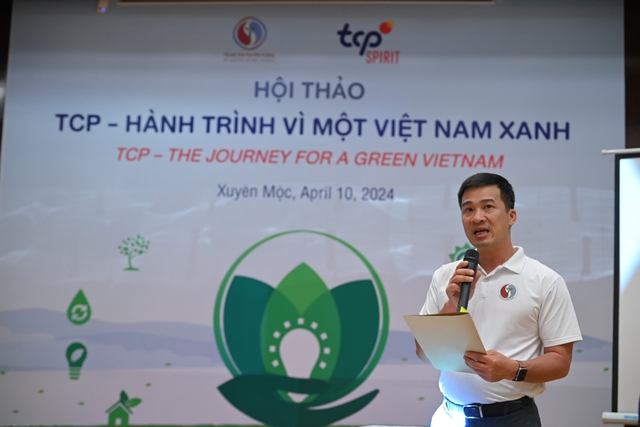 Ông Vũ Minh Lý, Phó giám đốc Trung tâm Truyền thông TN-MT