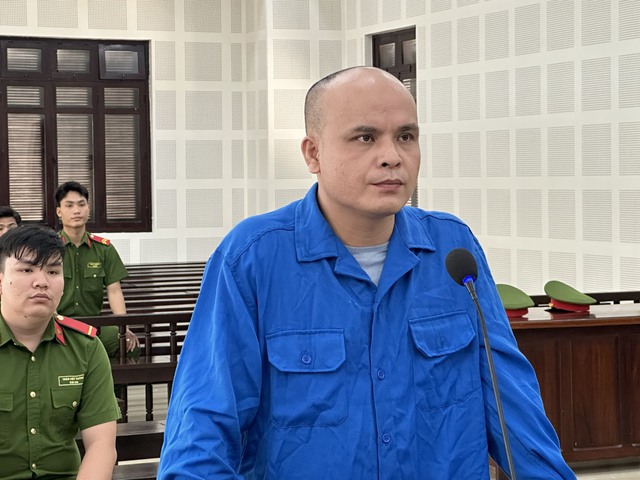 Bị cáo Tạ Thanh Hải trước tòa