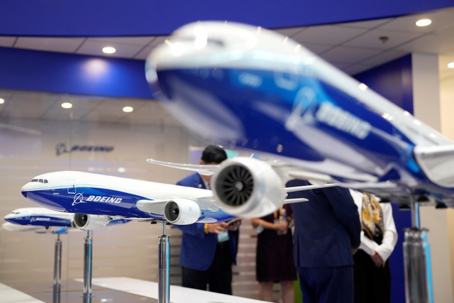 Các mô hình máy bay chở khách thương mại của hãng Boeing