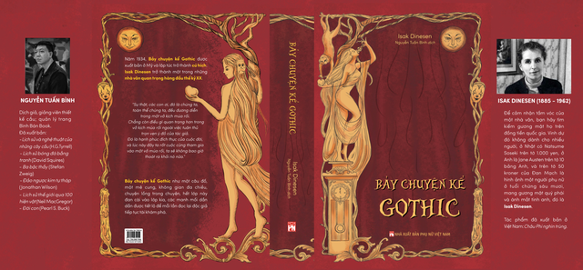 Bìa sách Bảy chuyện kể Gothic