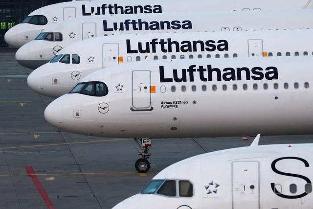 Máy bay của Lufthansa