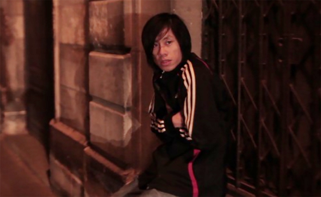 Trương Minh Quý trong phim ngắn do anh đạo diễn Người đàn ông có móng tay đỏ