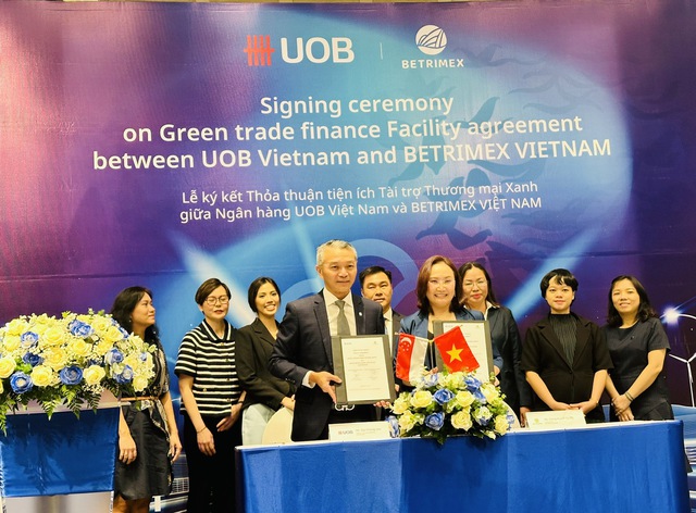 UOB và BETRIMEX ký kết thỏa thuận tài trợ thương mại xanh
