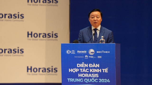 Phó thủ tướng Trần Hồng Hà tham dự Diễn đàn hợp tác kinh tế Horasis Trung Quốc 2024- Ảnh 1.