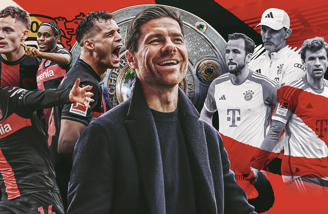 HLV Xabi Alonso và Bayer Leverkusen đi vào lịch sử bóng đá Đức