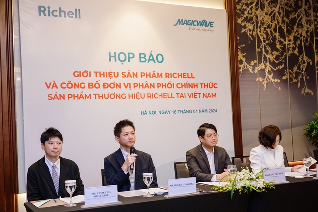 Họp báo giới thiệu sản phẩm Richell và hệ thống phân phối chính thức tại Việt Nam