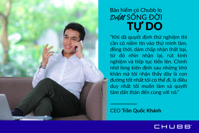 CEO Trần Quốc Khánh: 'Dám bắt đầu đôi khi đã là một sự khác biệt'- Ảnh 1.