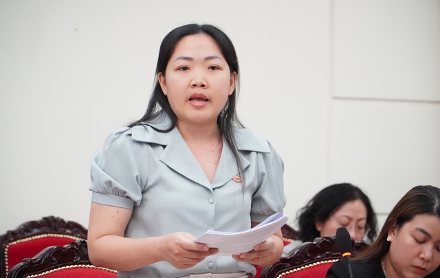 Bà Đỗ Thị Lê Hương (Phó giám đốc tài chính kế toán Tổng công ty thương mại Sài Gòn)
