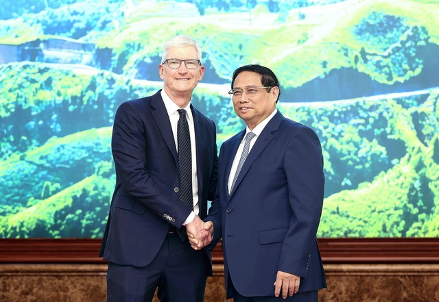 Gặp Thủ tướng, CEO Apple Tim Cook mong muốn đẩy mạnh đầu tư- Ảnh 2.
