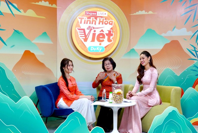 Livestream 'Shopee - Tinh Hoa Việt Du Ký' truyền cảm hứng người Việt dùng hàng Việt- Ảnh 1.