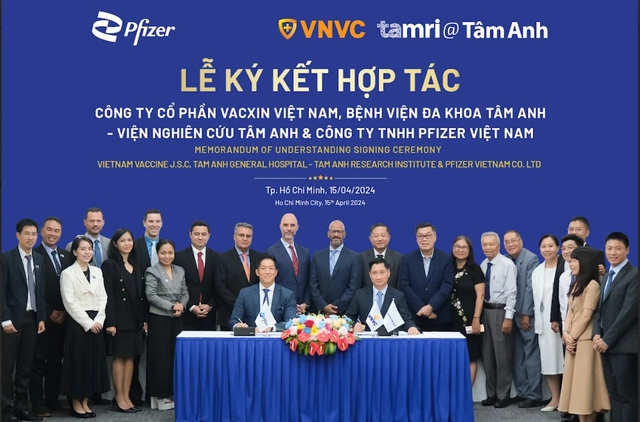 Pfizer Việt Nam, VNVC và Tâm Anh hợp tác nâng cao giải pháp sức khỏe tại VN- Ảnh 1.
