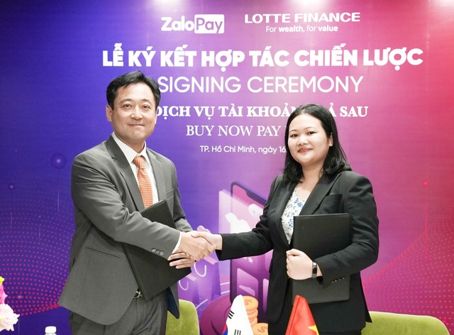 LOTTE Finance và ZaloPay vừa chính thức hợp tác với nhau