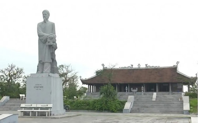Khu lưu niệm danh nhân văn hóa Lê Quý Đôn tại xã Độc Lập, H.Hưng Hà, Thái Bình