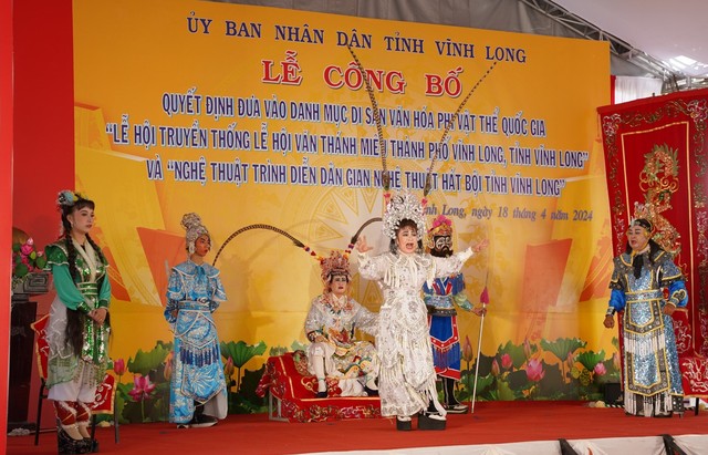 Các nghệ nhân hát bội Vĩnh Long đã khẳng định vị thế vững vàng của bộ môn nghệ thuật truyền thống dân tộc
