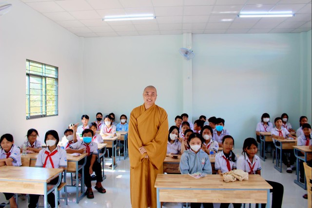Các phòng học tiếng Pali khang trang đưa vào sử dụng giúp giữ gìn và phát huy văn hóa Khmer