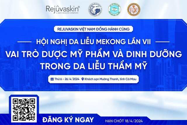 Rejuvaskin Việt Nam tham dự Hội nghị Da liễu học Mekong lần thứ 7 tại Cà Mau- Ảnh 1.