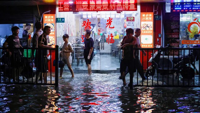 Gần nửa số thành phố lớn tại Trung Quốc đang bị 'chìm dần'- Ảnh 1.