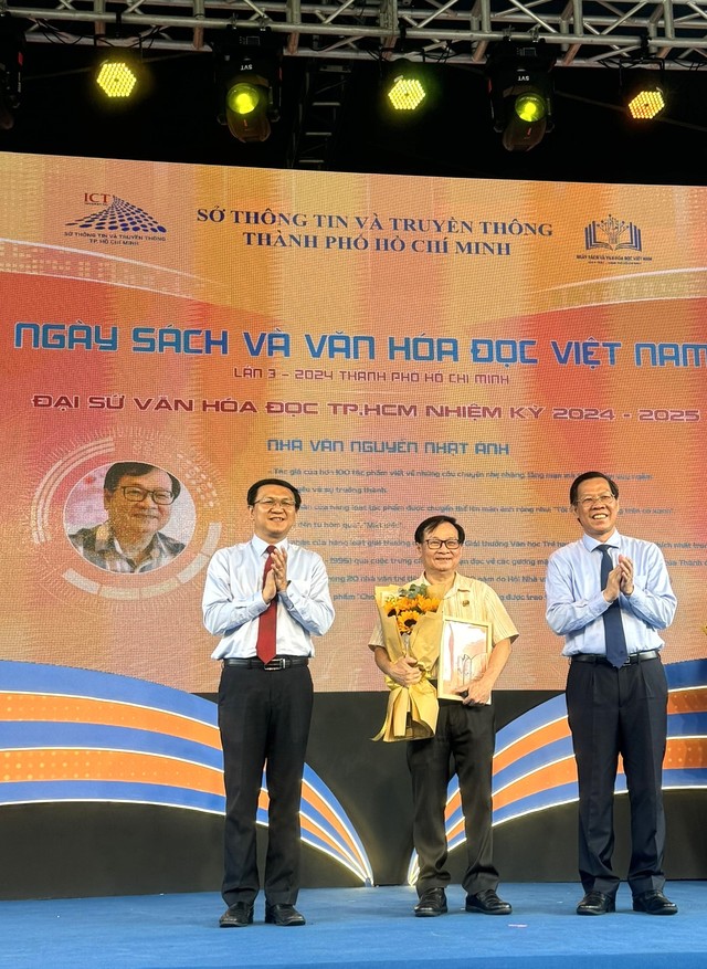 Đại sứ Văn hóa đọc TP.HCM Nguyễn Nhật Ánh