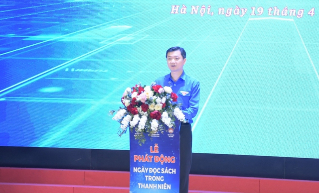 Anh Nguyễn Minh Triết phát biểu tại chương trình