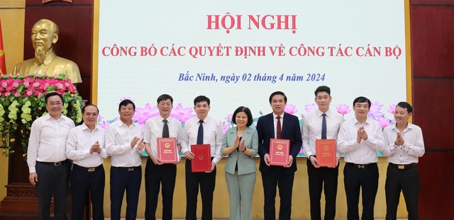 Bắc Ninh điều động, bổ nhiệm nhiều cán bộ chủ chốt- Ảnh 2.