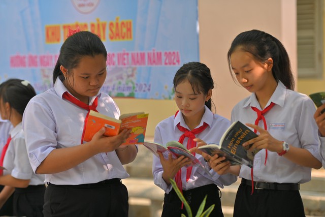 Ngày hội giúp các em học sinh xây dựng thói quen và phát triển phong trào đọc sách