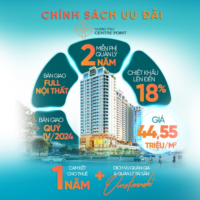 Ưu đãi đặc quyền cho quý cư dân tinh hoa tại Vung Tau Centre Point