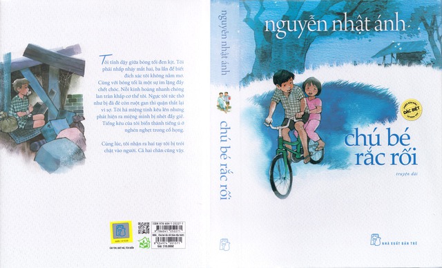 Tác phẩm mới tái bản Chú bé rắc rối (NXB Trẻ vừa ấn hành), với tranh bìa và minh họa đẹp như thơ của họa sĩ Bùi Đức Lâm