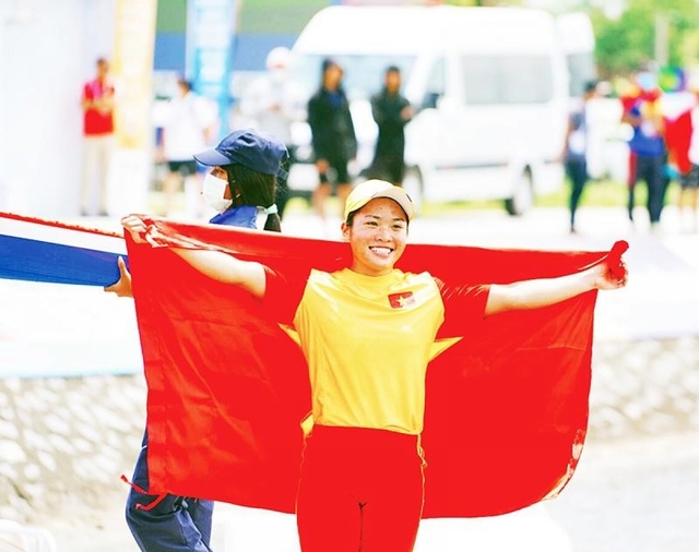 Nguyễn Thị Hương từng giành 5 HCV tại SEA Games 31