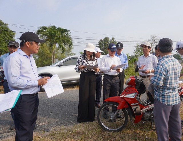 Q.Ngũ Hành Sơn kiểm tra công tác giải phóng mặt bằng tại dự án Làng đại học Đà Nẵng