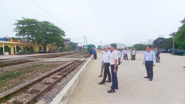 Công tác bảo vệ an toàn cho lễ khai trương chuyến tàu liên vận quốc tế tại ga Cao Xá phải được đặt lên hàng đầu