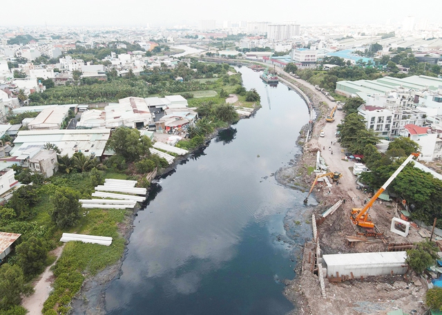 Dự án xây dựng hạ tầng, cải tạo kênh Tham Lương - Bến Cát - rạch Nước Lên