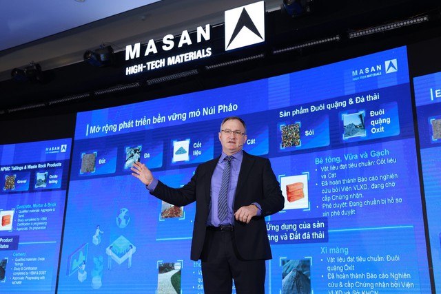 Tổng giám đốc Masan High-Tech Materials trình bày kết quả sản xuất kinh doanh 2023 và định hướng 2024