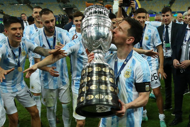Messi và đội tuyển Argentina bảo vệ chức vô địch Copa America từ ngày 20.6 đến 14.7 ở Mỹ