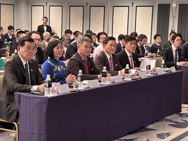 Đoàn lãnh đạo tỉnh Đồng Nai tại hội nghị xúc tiến đầu tư ở Nhật Bản