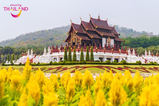 Royal Park Rajapruek ở Chiang Mai. Photo: Tổng cục Du lịch Thái Lan