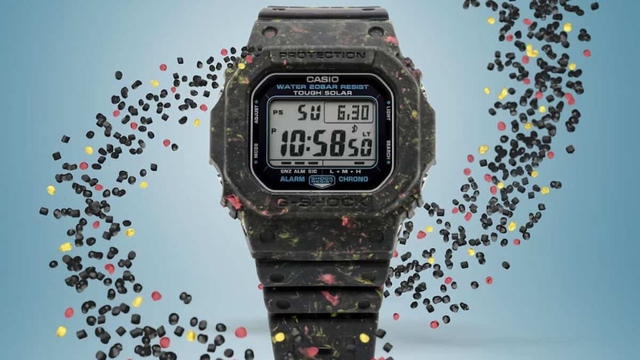 [Hiện đại – Tương lai] Casio ra mắt đồng hồ làm từ rác thải tái chế