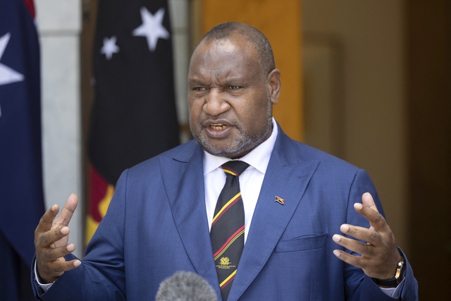 Thủ tướng Papua New Guinea James Marape