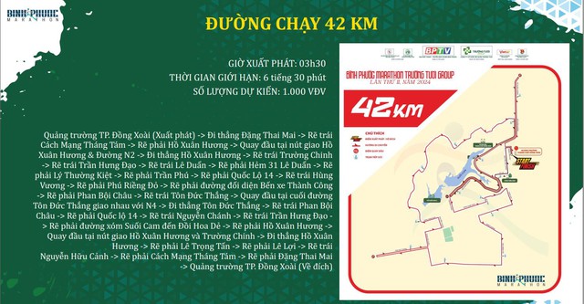 ‘Bước chạy của những chiến binh xanh’ tại giải Bình Phước Marathon - Trường Tươi Group- Ảnh 2.