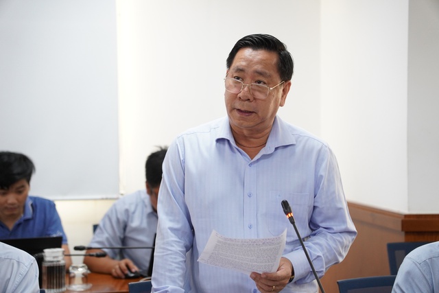 Ông Lê Ngọc Hùng, Phó giám đốc Ban quản lý dự án đầu tư xây dựng các công trình giao thông TP.HCM thông tin về các gói thầu mà Tập đoàn Thuận An tham gia
