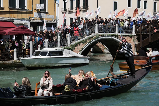Khoảng 20 triệu người đã đến thăm Venice vào năm 2023