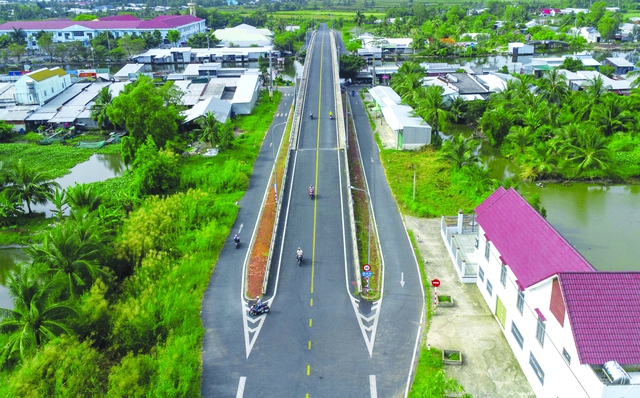 Hạ tầng giao thông H.U Minh được quan tâm đầu tư, góp phần phát triển kinh tế - xã hội